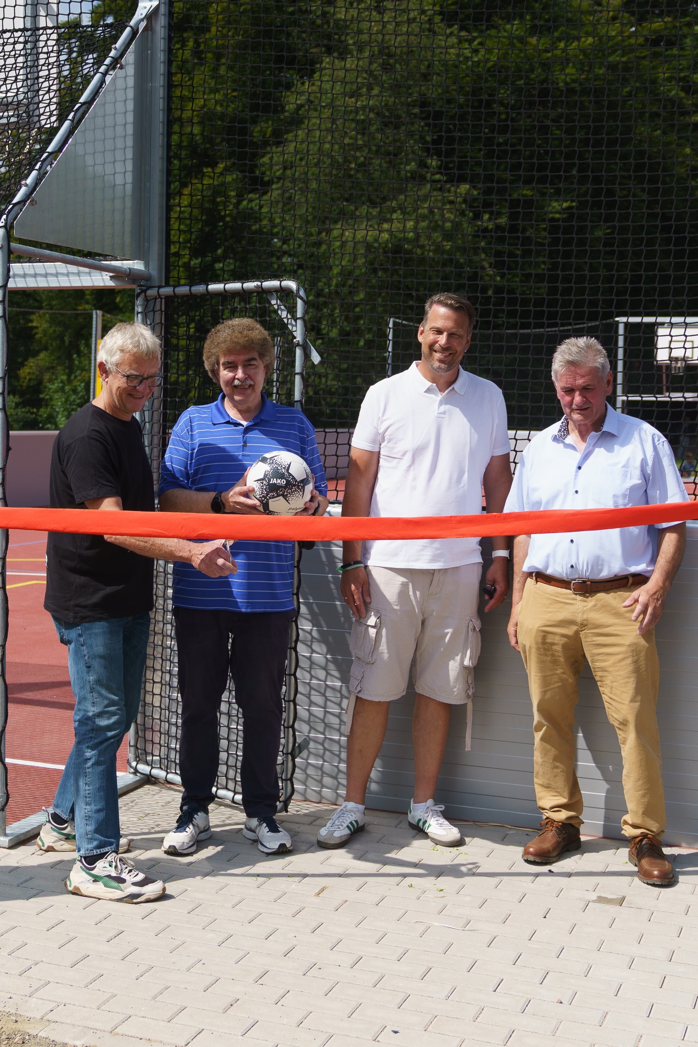 Einweihung Soccercourt 2025 im Feriendorf Eisenberg